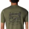 Columbia Rockaway River™ Back Graphic Kortarmet T-skjorte, Stone green / la