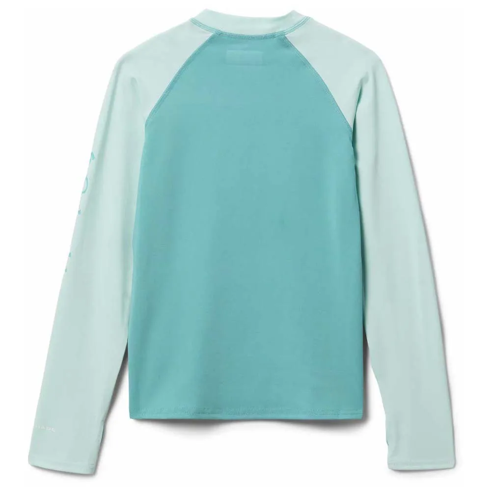 Columbia Sandy Shores Sunguard Langarmet T-skjorte, Sea wave / icy morn, 14-16Y Columbia Sandy Shores Sunguard Langarmet T-skjorte, Sea wave / icy morn, 14-16Y
