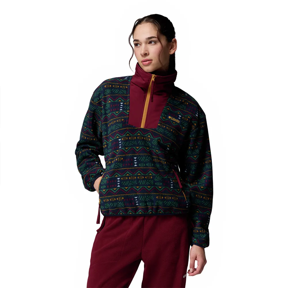 Columbia Sequoia Grove™ Printed Fleecejakke Med Halv Glidelås Columbia Sequoia Grove™ Printed Fleecejakke Med Halv Glidelås