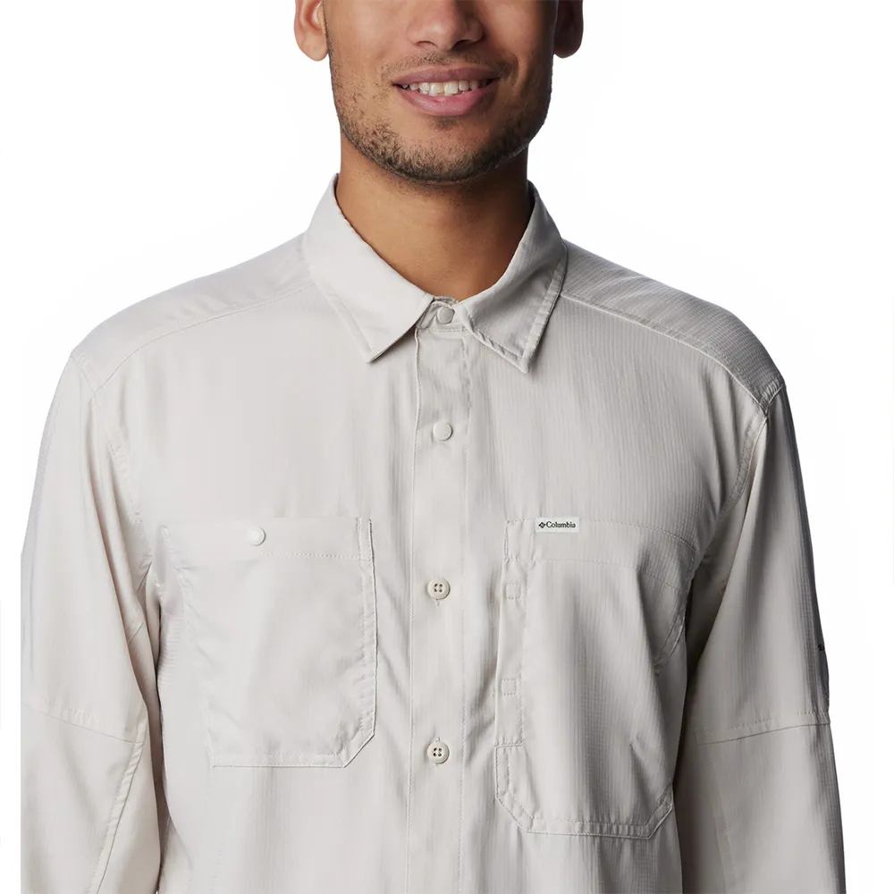 Columbia Silver Ridge™ Utility Lite Regular Skjorte Med Lange Ermer Refurbished, Dark stone Columbia Silver Ridge™ Utility Lite Regular Skjorte Med Lange Ermer Refurbished, Dark stone
