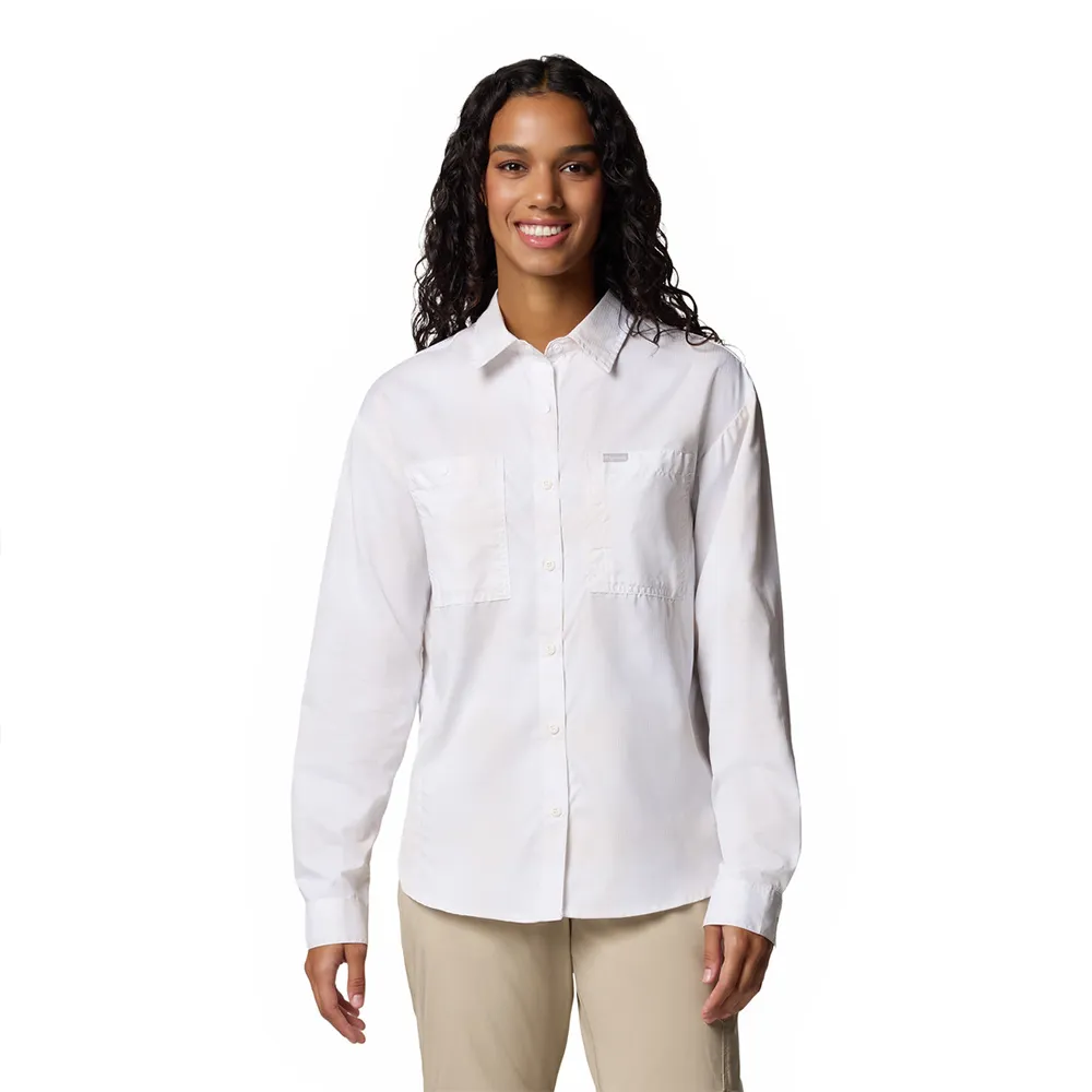 Columbia Silver Ridge Utility™ Patterned Skjorte Med Lange Ermer Columbia Silver Ridge Utility™ Patterned Skjorte Med Lange Ermer