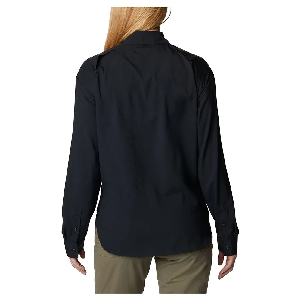 Columbia Silver Ridge Utility™ Relaxed Skjorte Med Lange Ermer Refurbished, Black Columbia Silver Ridge Utility™ Relaxed Skjorte Med Lange Ermer Refurbished, Black
