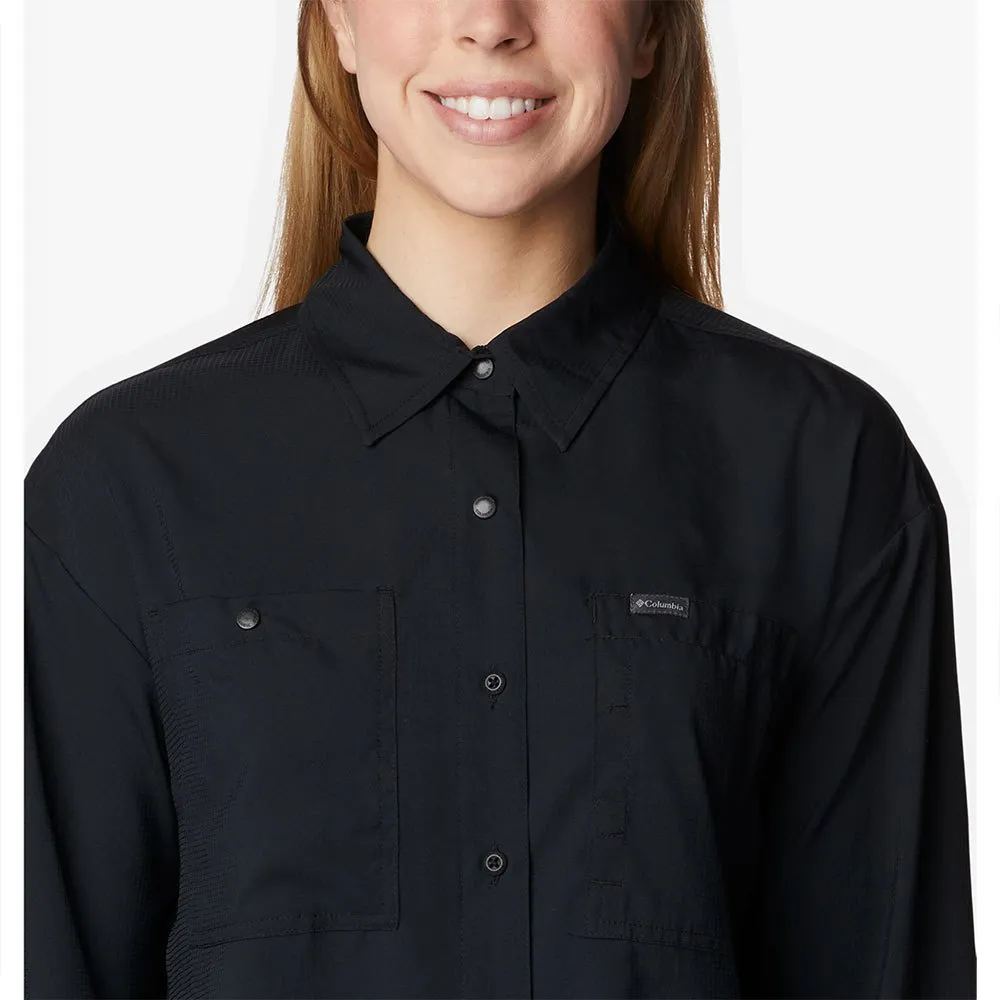 Columbia Silver Ridge Utility™ Relaxed Skjorte Med Lange Ermer Refurbished, Black Columbia Silver Ridge Utility™ Relaxed Skjorte Med Lange Ermer Refurbished, Black
