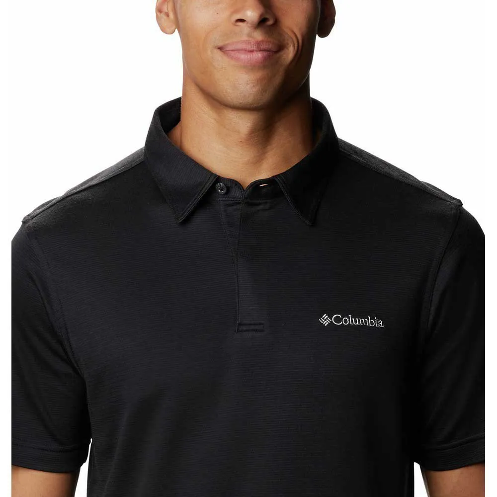Columbia Sun Ridge™ Ii Kortermet Poloskjorte, Black Columbia Sun Ridge™ Ii Kortermet Poloskjorte, Black