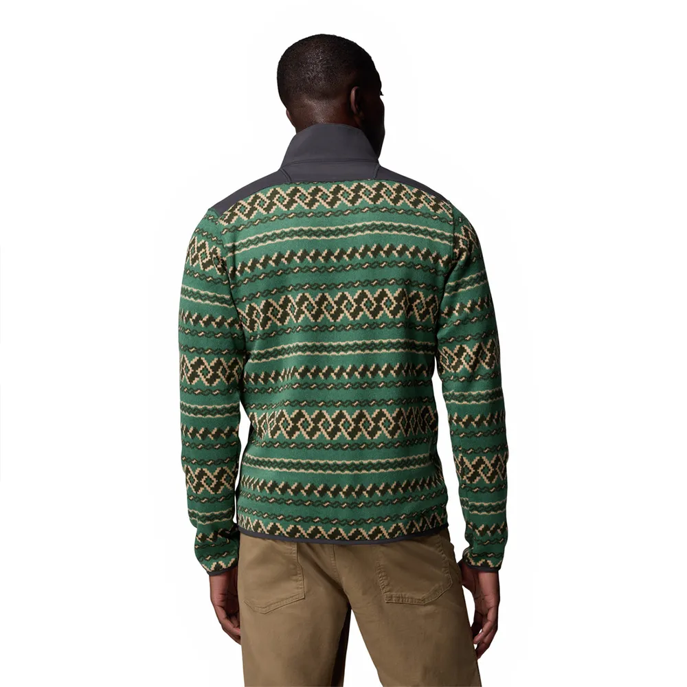 Columbia Sweater Weather™ Printed Ii Fleecejakke Med Halv Glidelås Columbia Sweater Weather™ Printed Ii Fleecejakke Med Halv Glidelås