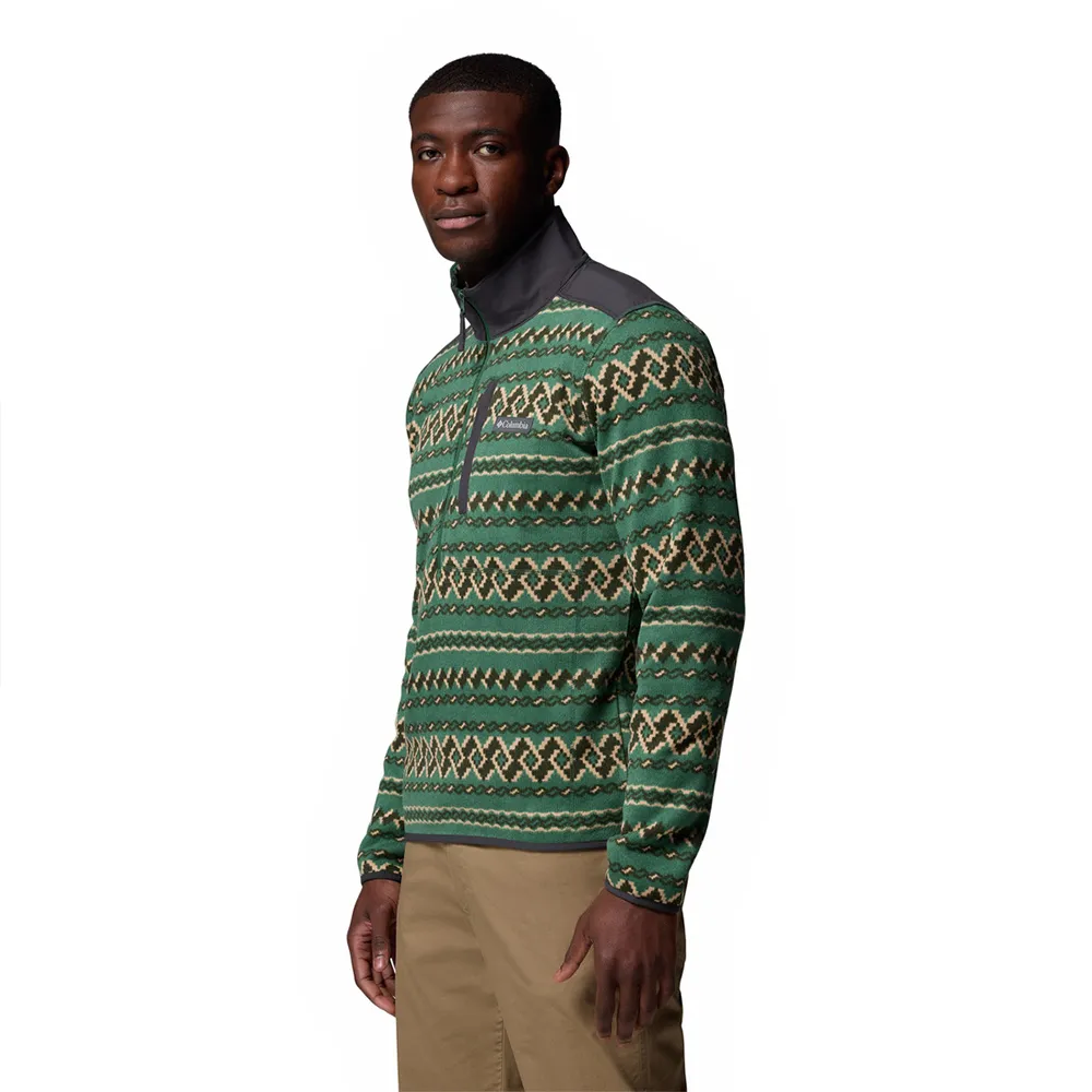 Columbia Sweater Weather™ Printed Ii Fleecejakke Med Halv Glidelås Columbia Sweater Weather™ Printed Ii Fleecejakke Med Halv Glidelås