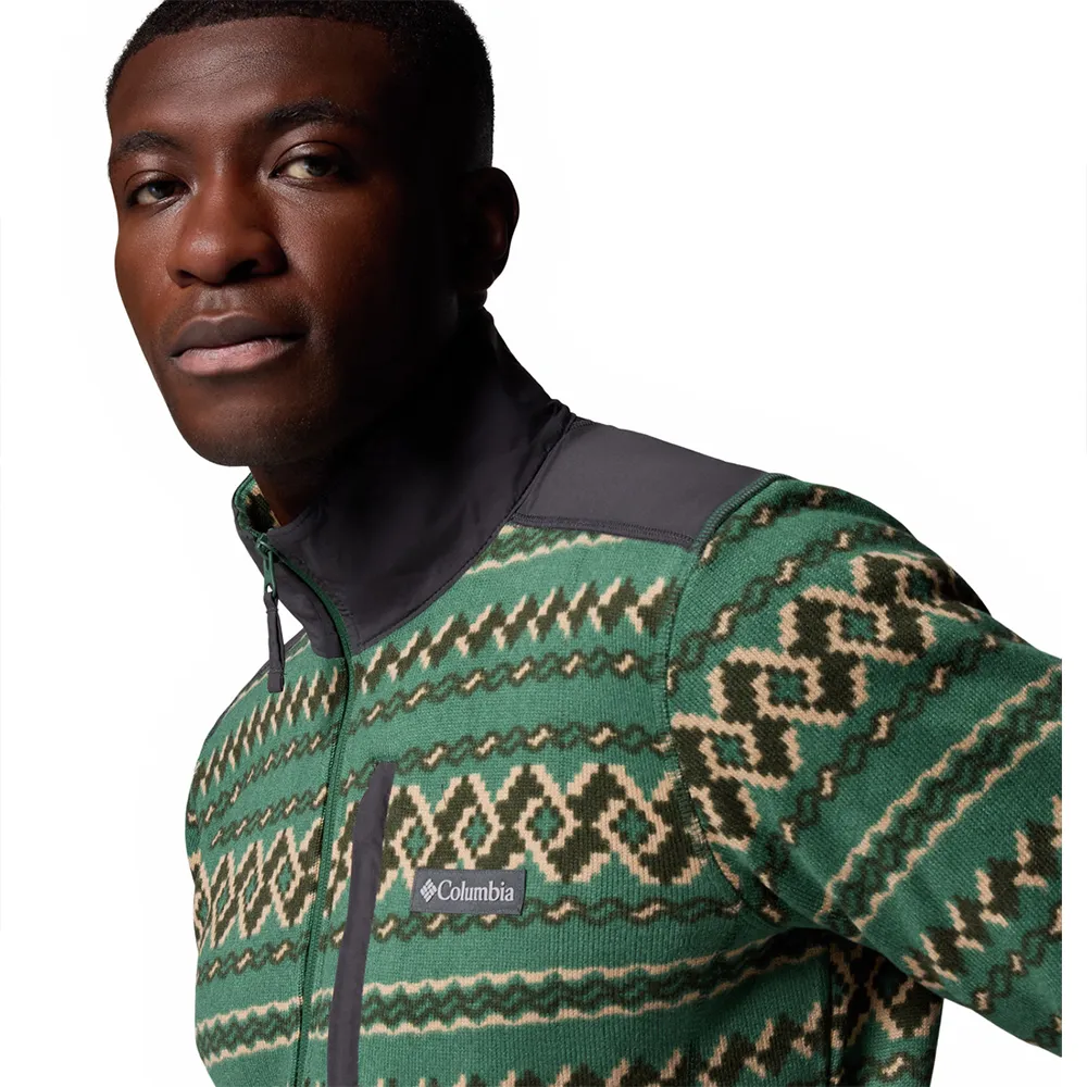Columbia Sweater Weather™ Printed Ii Fleecejakke Med Halv Glidelås Columbia Sweater Weather™ Printed Ii Fleecejakke Med Halv Glidelås