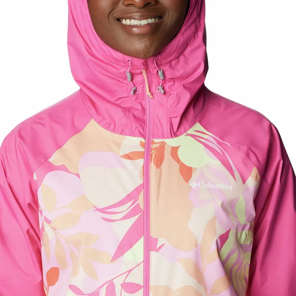 Columbia Ulica Jakke, Peach floriated