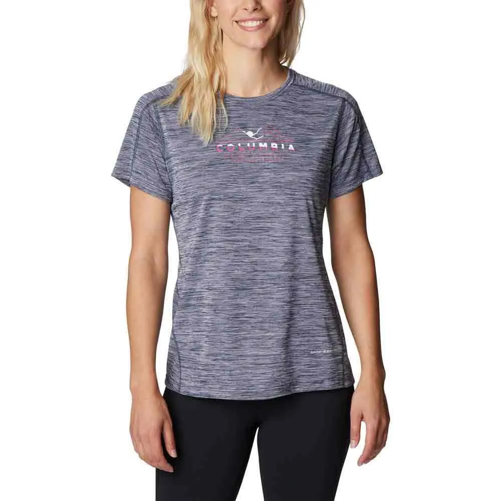 Columbia W Zero Rules™ Graphic Crew Kortarmet T-skjorte
