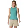 Columbia Weekend Ascent™ Ermeløs T-skjorte, Teal