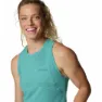 Columbia Weekend Ascent™ Ermeløs T-skjorte, Teal