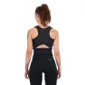 Columbia Windgates Ii Cropped Ermeløs T-skjorte, Black