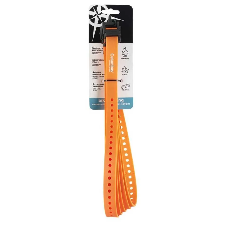 Columbus A09356 Stropper 5 Enheter, Orange