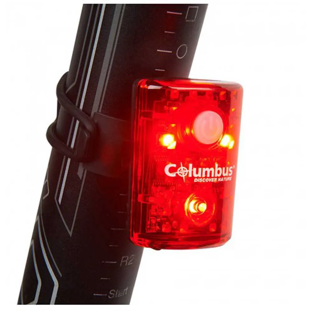 Columbus Adventure Line Sykkellyktesett, Black, One Size Columbus Adventure Line Sykkellyktesett, Black, One Size
