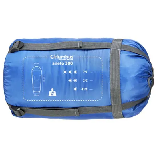 Columbus Aneto Junior Sovepose, Blue / grey, Right Zipper Columbus Aneto Junior Sovepose, Blue / grey, Right Zipper