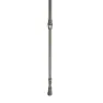 Columbus Cb6 Carbon Vandrestok 1 Enhet, Black, 63-135cm