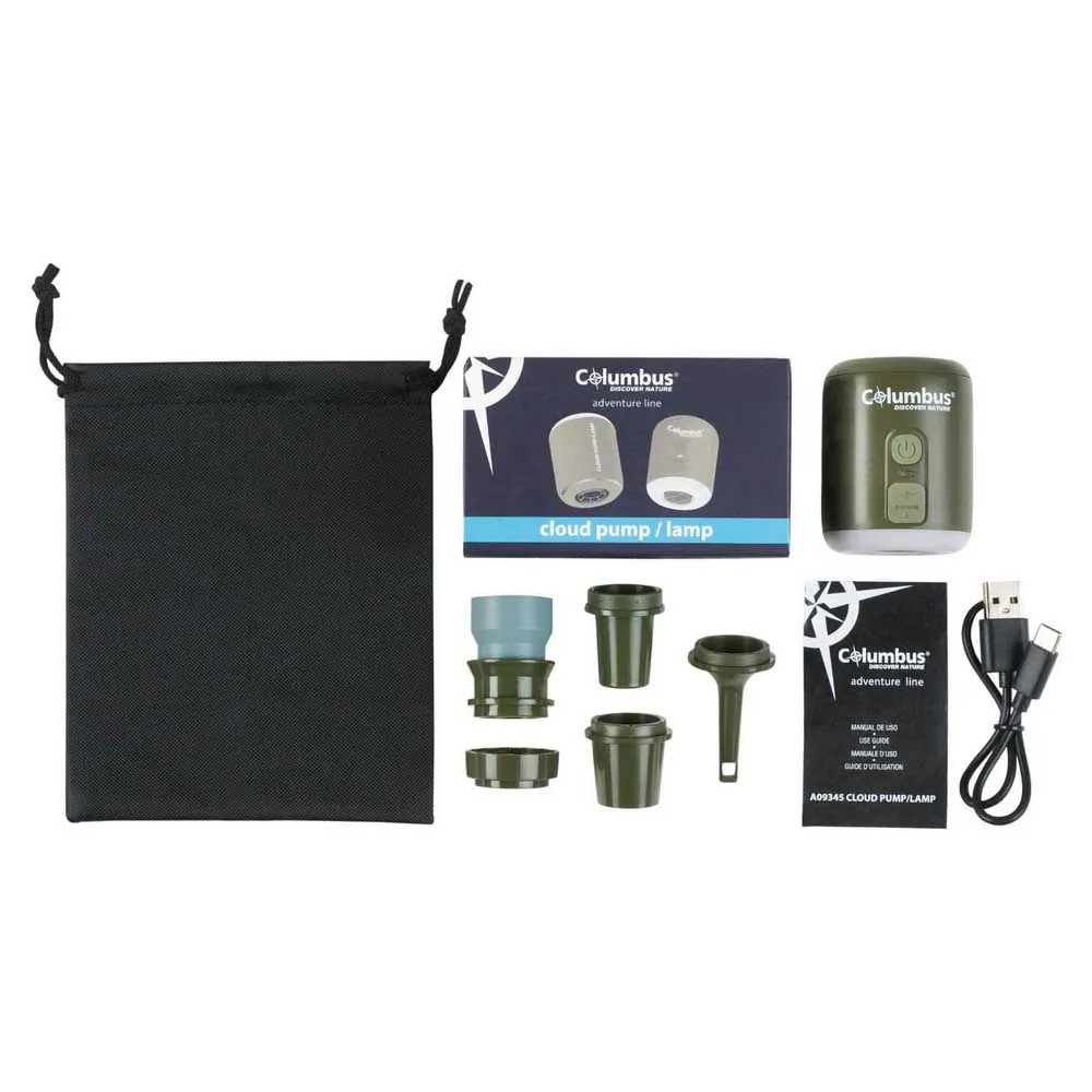 Columbus Cloud Elektrisk Luftpumpe, Khaki