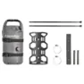 Columbus Dry 5l Rammeveske, Grey, One Size