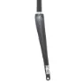 Columbus Futura 1-1/4´´ Carbon Gravel Gaffel, Black, 28"-700C, Rigid