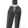 Columbus Futura 1-1/4´´ Carbon Gravel Gaffel, Black, 28"-700C, Rigid