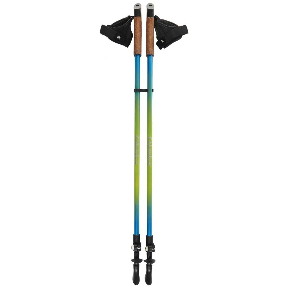 Columbus Nd 2 Spaserstokker, Blue / green, 85-135cm Columbus Nd 2 Spaserstokker, Blue / green, 85-135cm