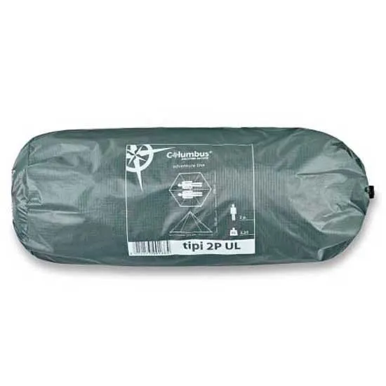 Columbus Tipi 2p Ul Telt, Green, 2 Steder