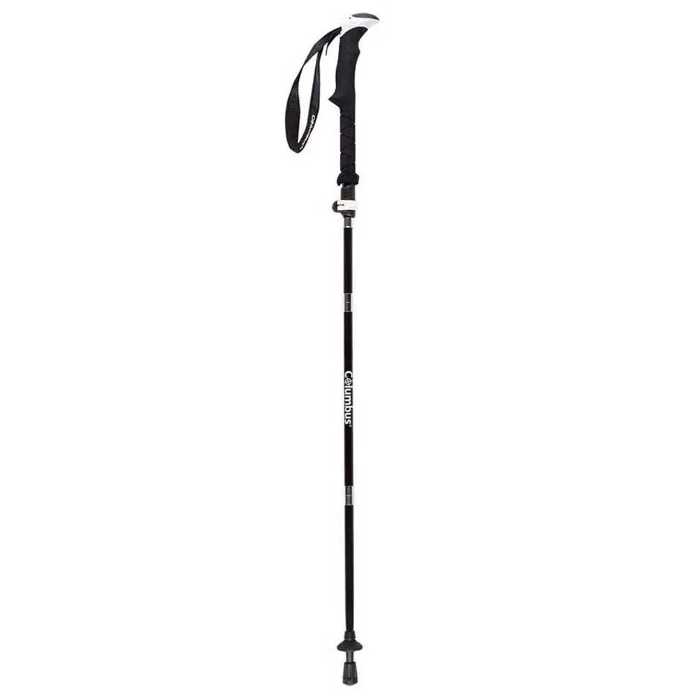 Columbus Trc100 Vandrestok 1 Enhet, Black / white, 115-135cm Columbus Trc100 Vandrestok 1 Enhet, Black / white, 115-135cm