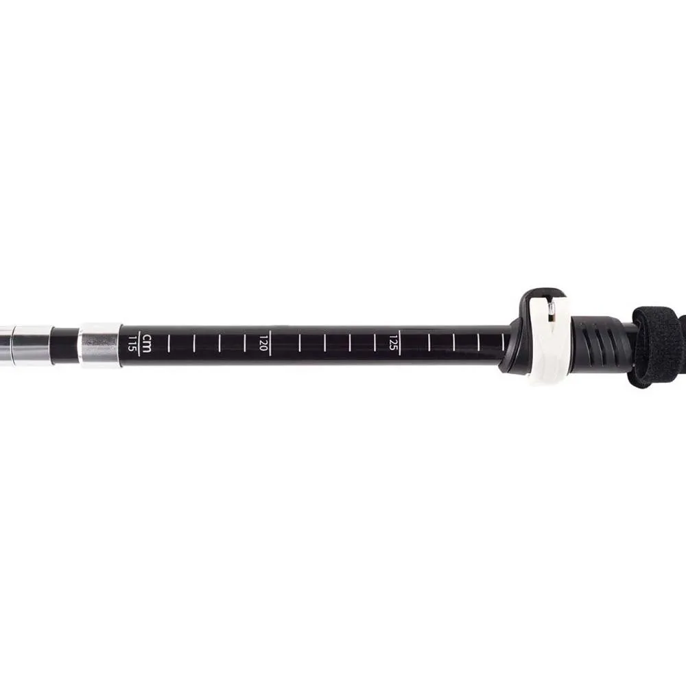 Columbus Trc100 Vandrestok 1 Enhet, Black / white, 115-135cm Columbus Trc100 Vandrestok 1 Enhet, Black / white, 115-135cm