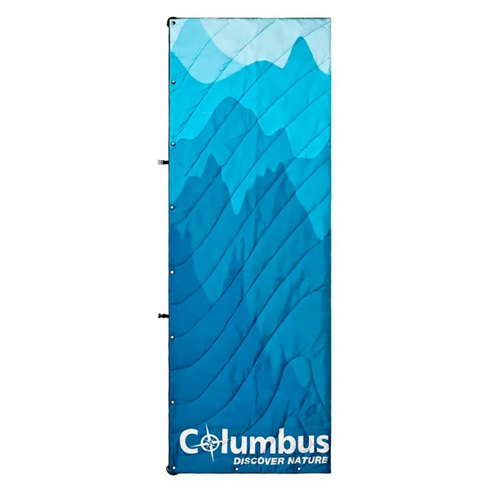 Columbus Waves Teppe, Blue