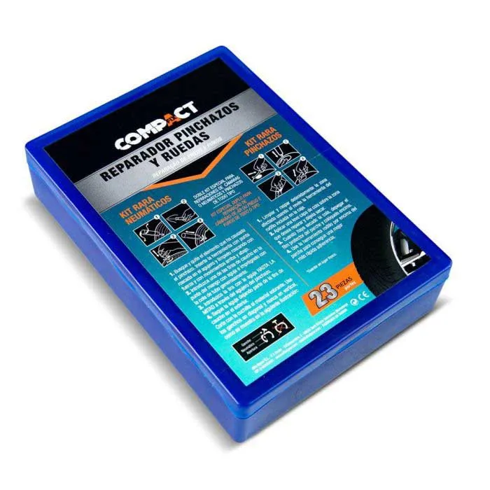 Compact Dekkreparatør, Black, One Size