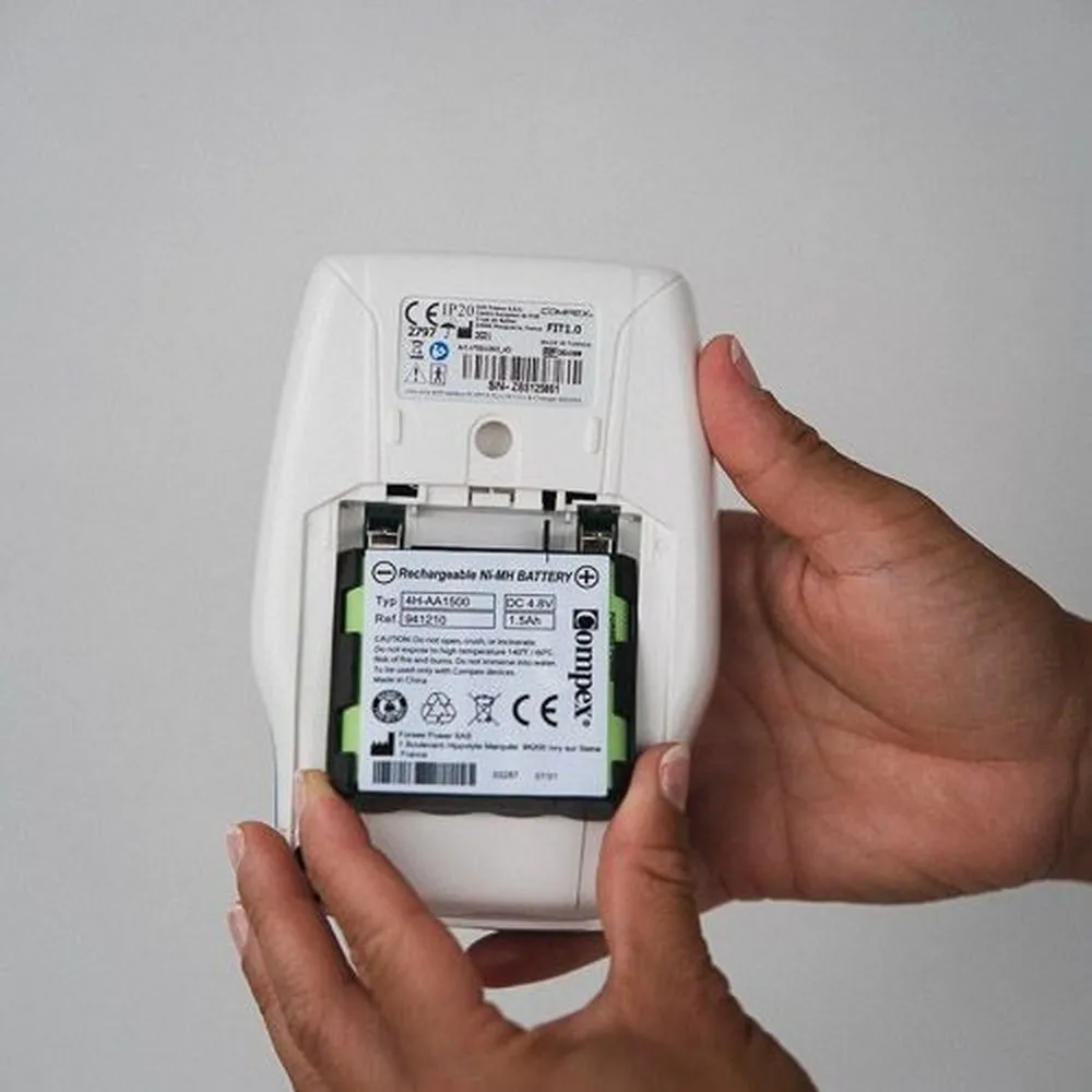 Compex 4-cellers Batteri, White, One Size