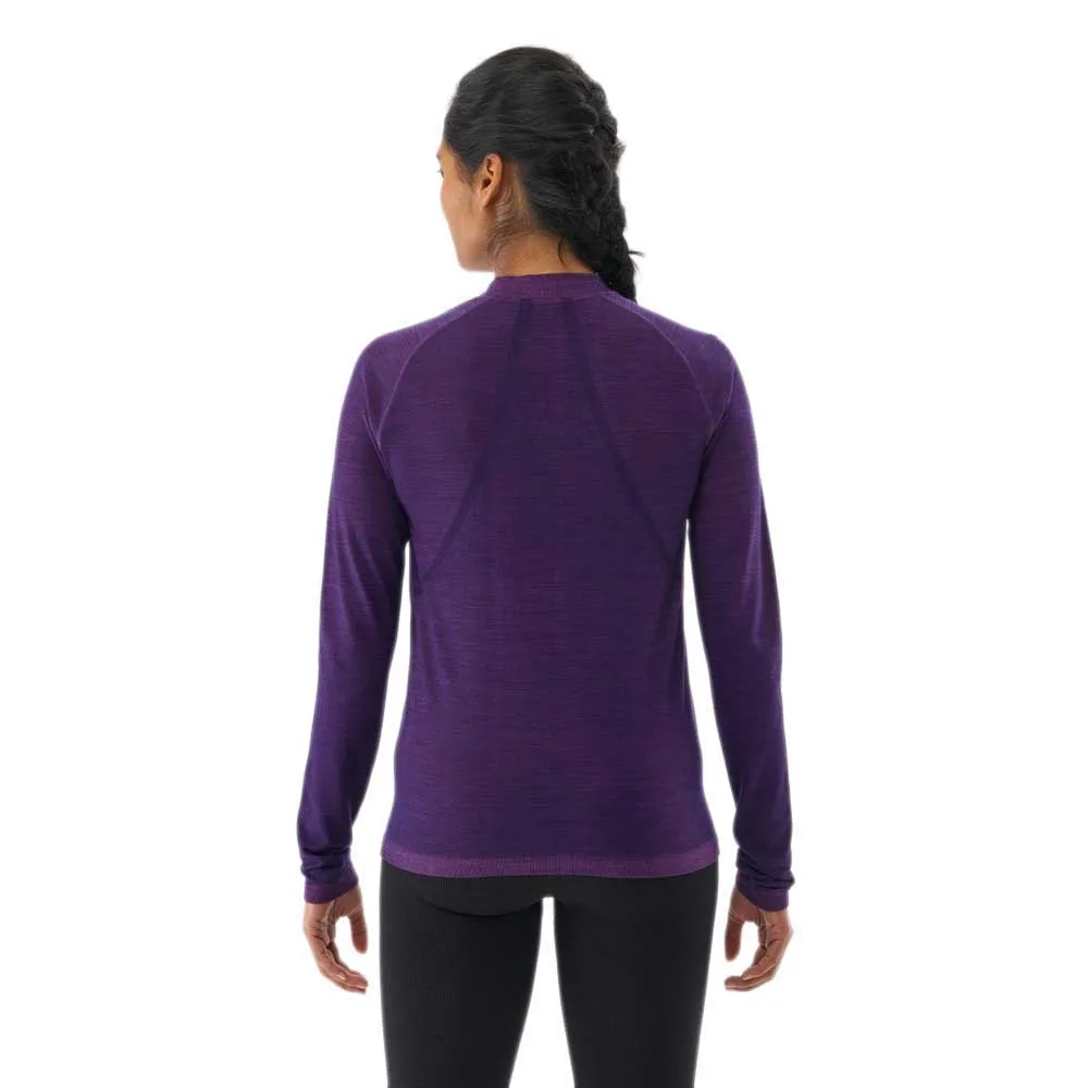 Compressport Atsw489 Langarmet T-skjorte female, Purple