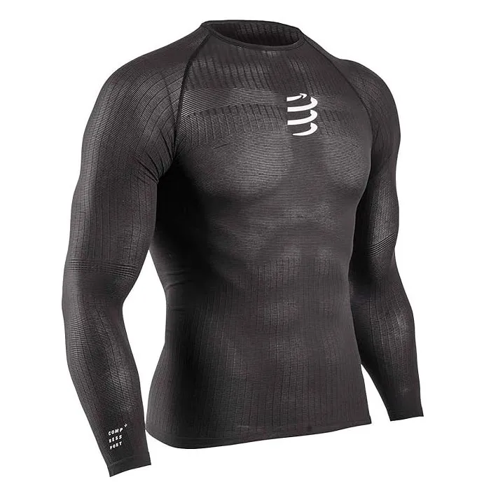 Compressport Ts3dls5099 Langarmet Baselag, Black