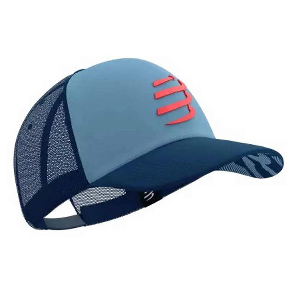 Compressport Xhwu419 Cap, Denim / poseidon, One Size Compressport Xhwu419 Cap, Denim / poseidon, One Size
