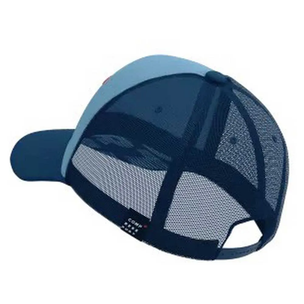 Compressport Xhwu419 Cap, Denim / poseidon, One Size Compressport Xhwu419 Cap, Denim / poseidon, One Size