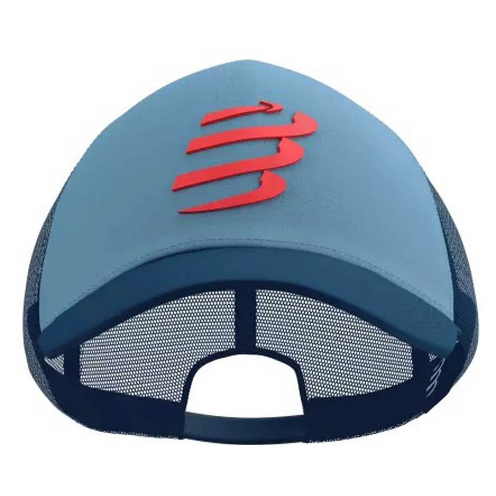 Compressport Xhwu419 Cap, Denim / poseidon, One Size Compressport Xhwu419 Cap, Denim / poseidon, One Size