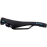 Con-Tec Aerobic Sykkelsete, Black / blue, One Size