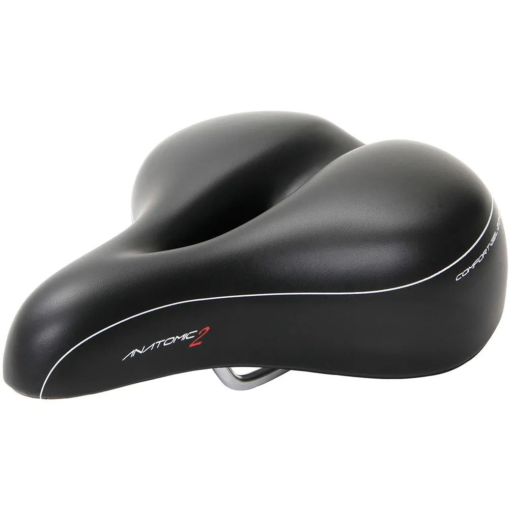 Con-Tec Anatomic 2 Czc Sykkelsete, Black, 210mm