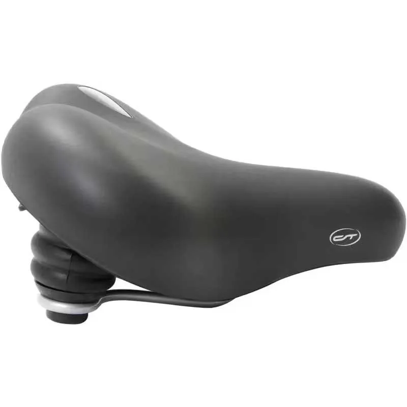 Con-Tec Anatomic Sumo+ Sykkelsete, Black, 242mm