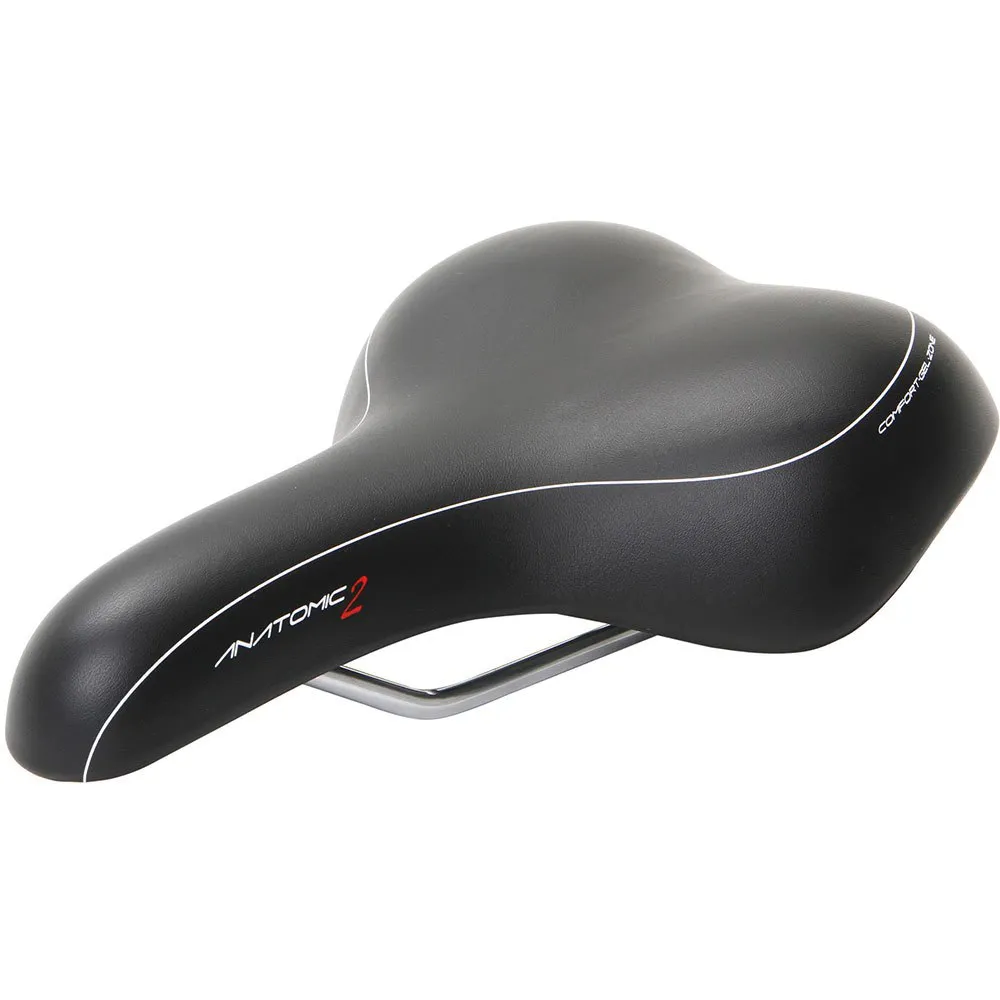 Con-Tec Anatomic2 Light Damesadel, Black, 189mm