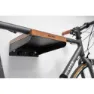 Con-Tec Bikeart Shelf Veggmontert Sykkelholder, Black / walnut, One Size
