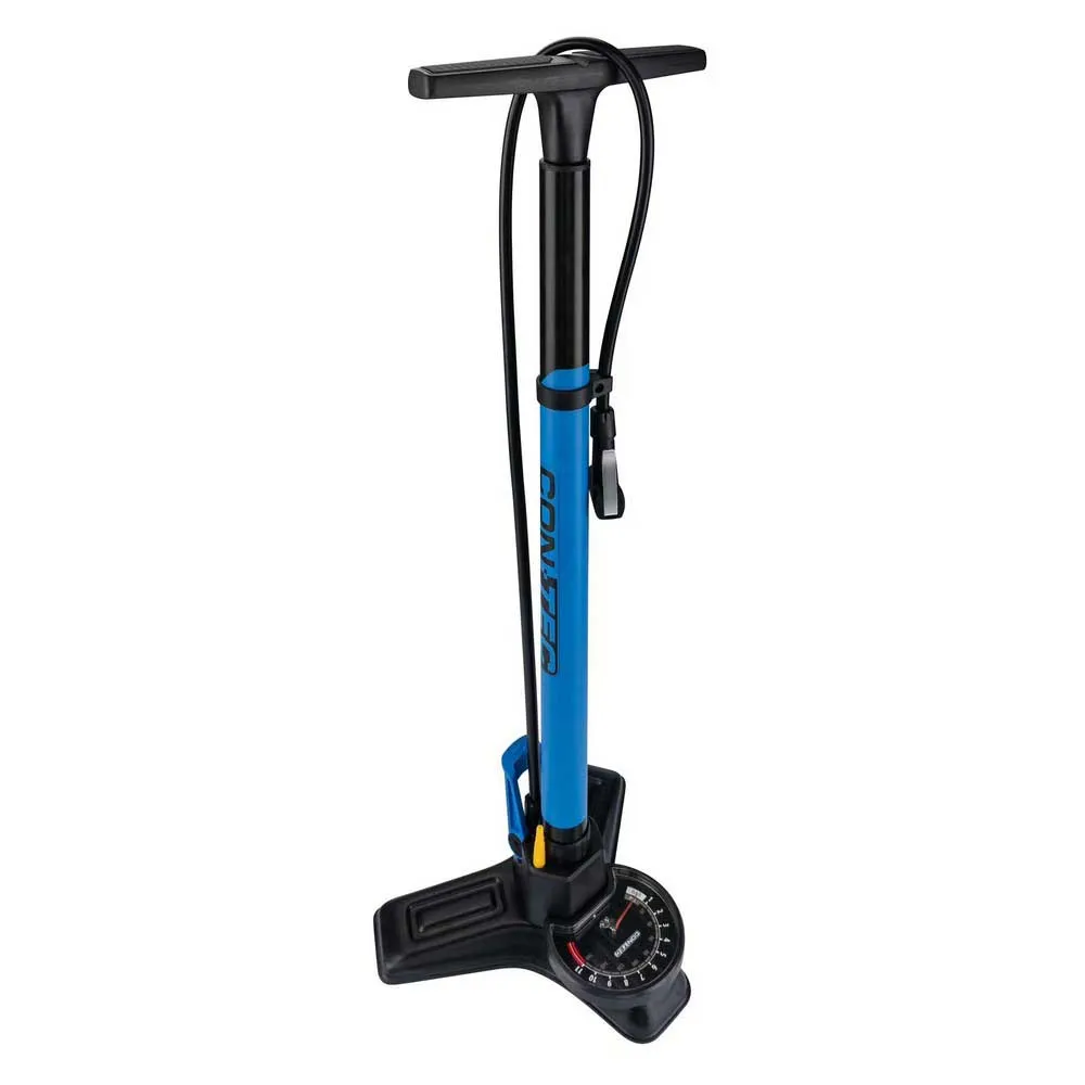Con-Tec Boost Sykkelpumpe, Black / blue, 160psi