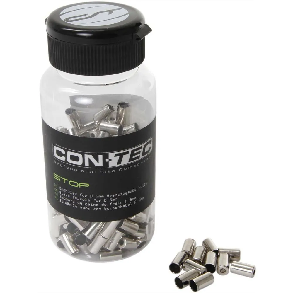 Con-Tec Bremsevaier Endehylse Sykkel, Black, One Size Con-Tec Bremsevaier Endehylse Sykkel, Black, One Size