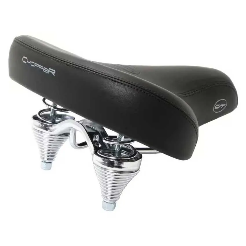 Con-Tec Chopper Sykkelsete, Black, 255mm Con-Tec Chopper Sykkelsete, Black, 255mm