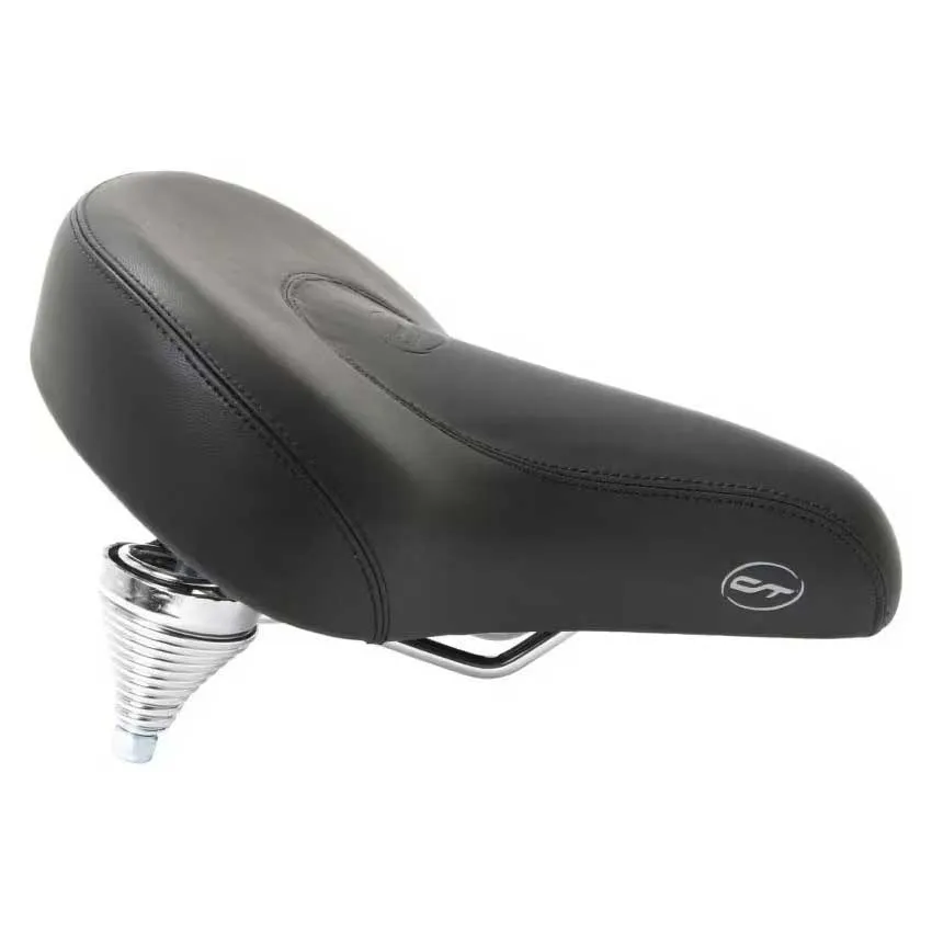 Con-Tec Chopper Sykkelsete, Black, 255mm Con-Tec Chopper Sykkelsete, Black, 255mm