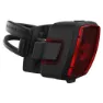 Con-Tec Dlux Micro Xs Stop Baklys, Black / red, 8 Lysstyrker