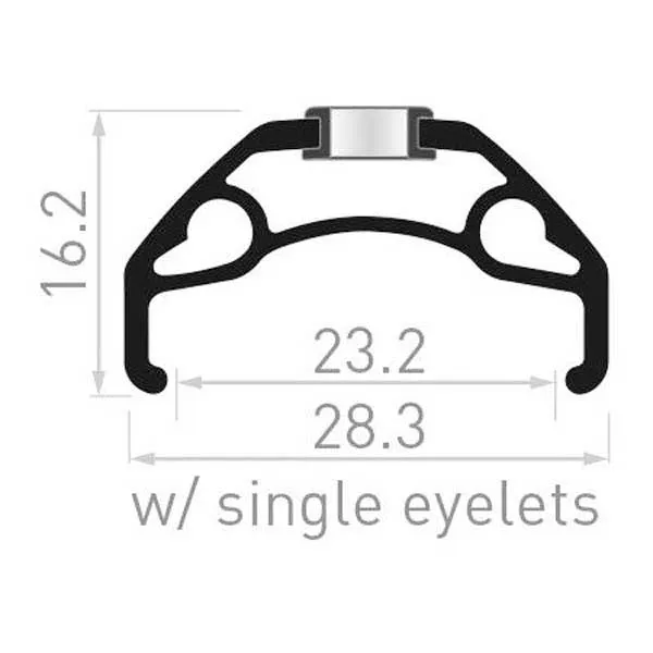 Con-Tec Exit Master 27.5´´ Felg 23 Mm, Black, 27.5" 32H