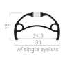 Con-Tec Exit Master 27.5´´ Felg 25 Mm, Black, 27.5" 32H