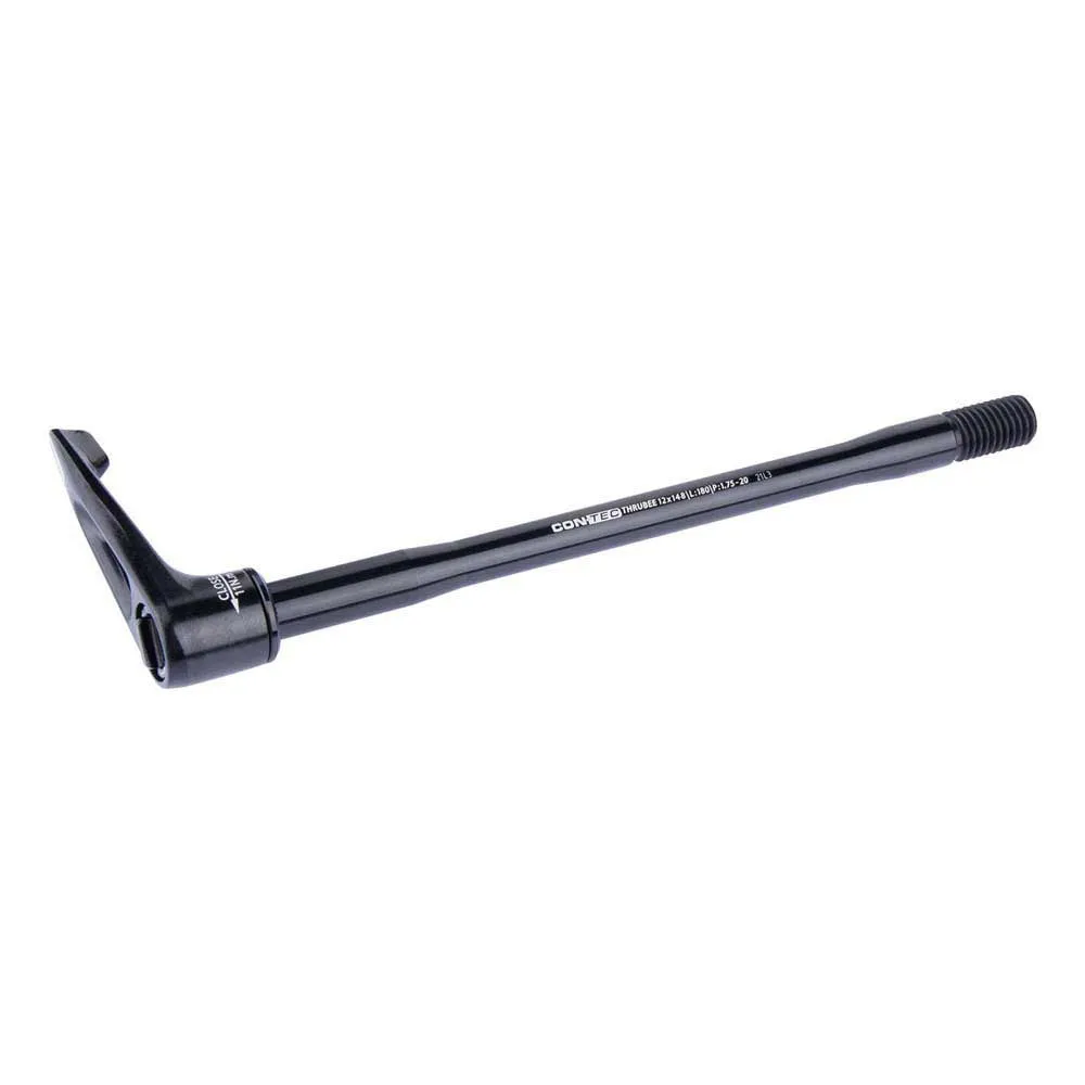 Con-Tec Gjennomgående Aksel, Black, 12 x 142mm