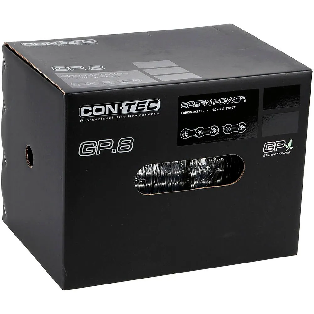 Con-Tec Greenpower Gp8 Kjede, Silver, One Size, 8s
